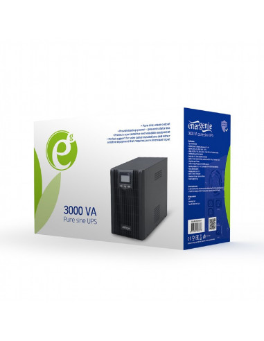 UPS GEMBIRD, Line Int. cu sinusoida pura cu management, mini