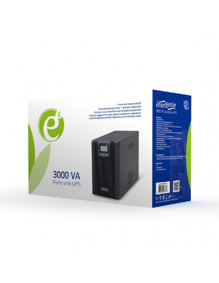 UPS GEMBIRD, Line Int. cu sinusoida pura cu management, mini