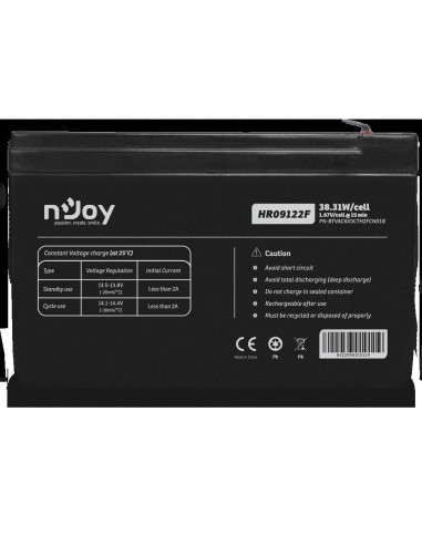 ACUMULATOR UPS NJOY HR09122F 12V, "BTVACIUOCTH2FCN01B" (include