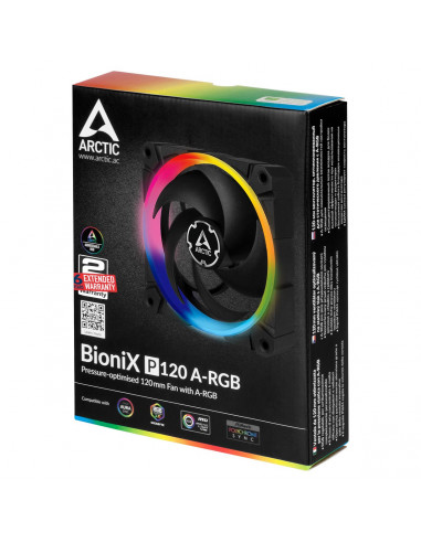 VENTILATOR ARCTIC PC 120x120x25 mm, "BioniX P120 A-RGB", low