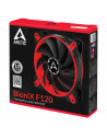 VENTILATOR ARCTIC PC 120x120x27 mm. "BioniX F120 (Red)", w/