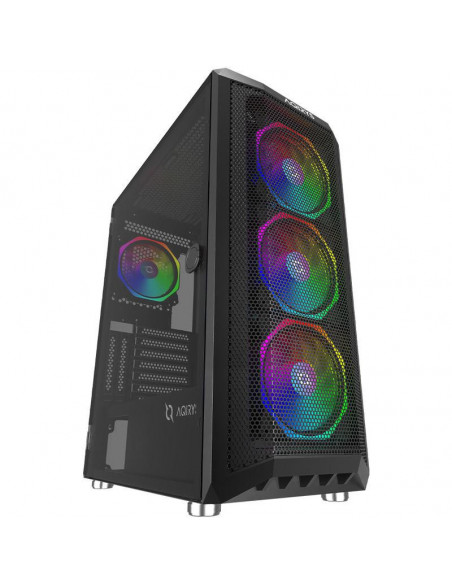 Carcasa Aqirys Naos Midi Tower, fara sursa, Black,AQRYS_NAOS