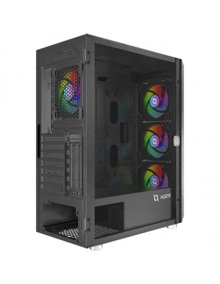 Carcasa Aqirys Naos Midi Tower, fara sursa, Black,AQRYS_NAOS