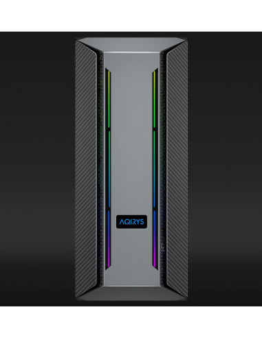 Carcasa Aqirys Mizar Midi Tower Black RGB,AQRYS_MIZAR