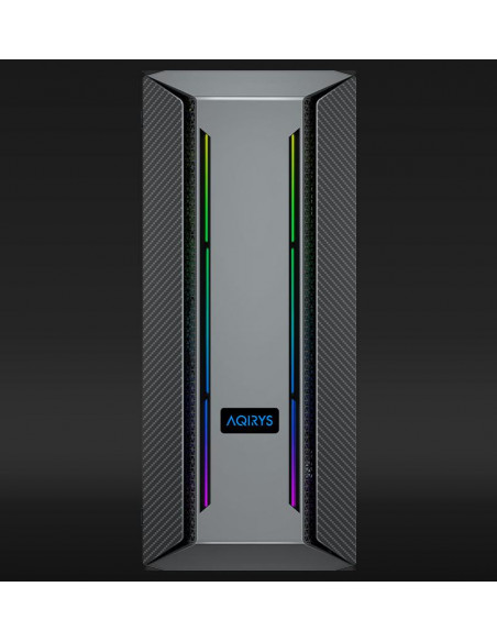Carcasa Aqirys Mizar Midi Tower Black RGB,AQRYS_MIZAR