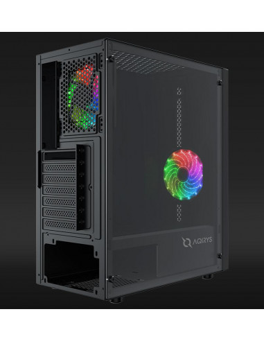 Carcasa Aqirys Mizar Midi Tower Black RGB,AQRYS_MIZAR