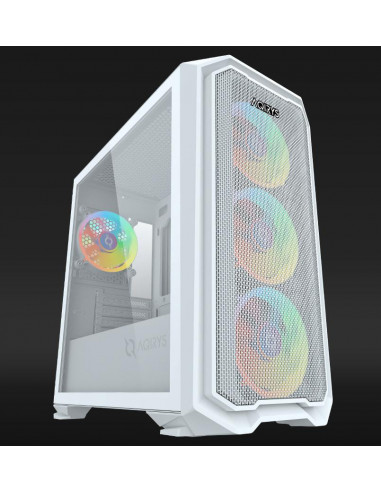 Carcasa Aqirys Wezen Midi Tower White RGB,AQRYS_WEZENWH