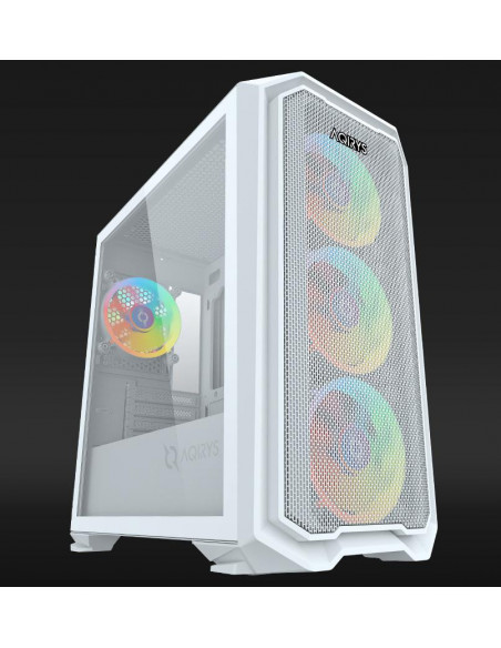 Carcasa Aqirys Wezen Midi Tower White RGB,AQRYS_WEZENWH