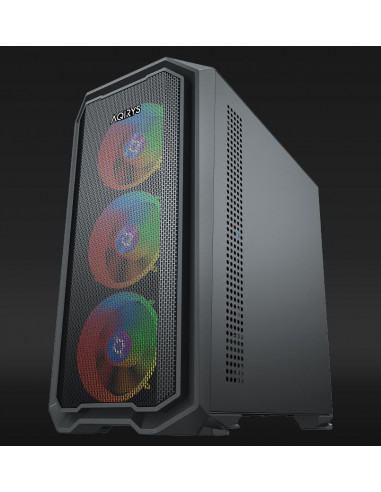 Carcasa Aqirys Wezen Midi Tower Black RGB,AQRYS_WEZENBK