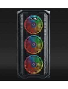 Carcasa Aqirys Wezen Midi Tower Black RGB,AQRYS_WEZENBK 2