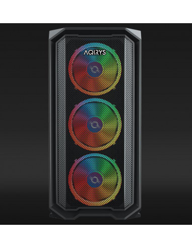 Carcasa Aqirys Wezen Midi Tower Black RGB,AQRYS_WEZENBK
