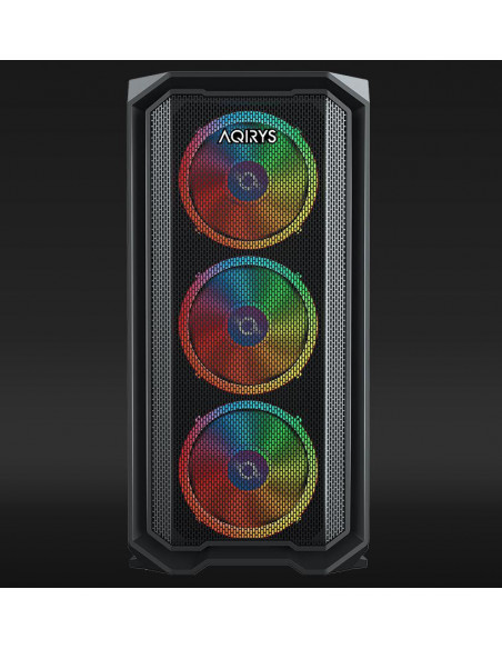 Carcasa Aqirys Wezen Midi Tower Black RGB,AQRYS_WEZENBK