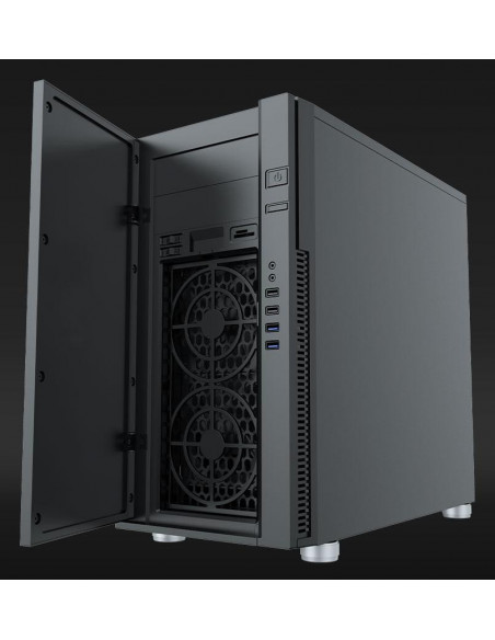Carcasa Aqirys Icarus Midi Tower Black,AQRYS_ICARUS