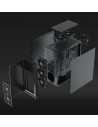Carcasa Aqirys Ulas Midi Tower Black,AQRYS_ULAS