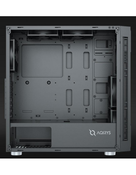 Carcasa Aqirys Ulas Midi Tower Black,AQRYS_ULAS