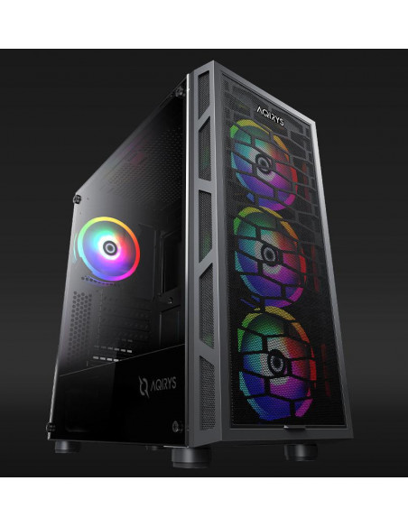 Carcasa Aqirys Arcturus Midi Tower Black RGB,AQRYS_ARCTURUS