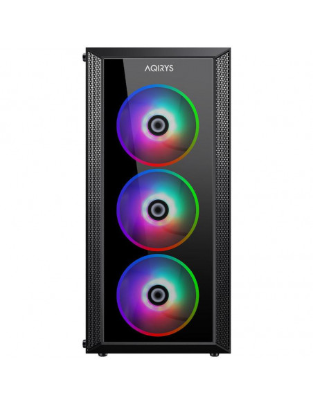 Carcasa Aqirys Rigel Midi Tower, fara sursa, Black,AQRYS_RIGEL