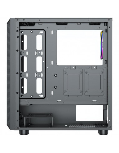 Carcasa Aqirys Rigel Midi Tower, fara sursa, Black,AQRYS_RIGEL