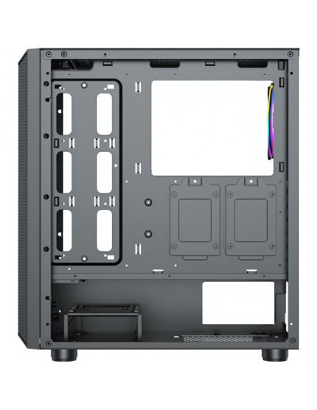 Carcasa Aqirys Rigel Midi Tower, fara sursa, Black,AQRYS_RIGEL