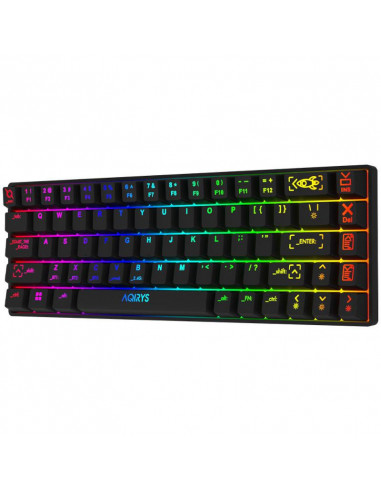 Tastatura mecanica 65% ACQIRYS Mira, wireless/bluetooth/wired