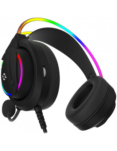 Casti over-ear AQIRYS Cygnus, sistem de sunet 7.1 Virtual