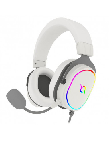 Casti over-ear AQIRYS Altair White, sistem de sunet 7.1 Virtual