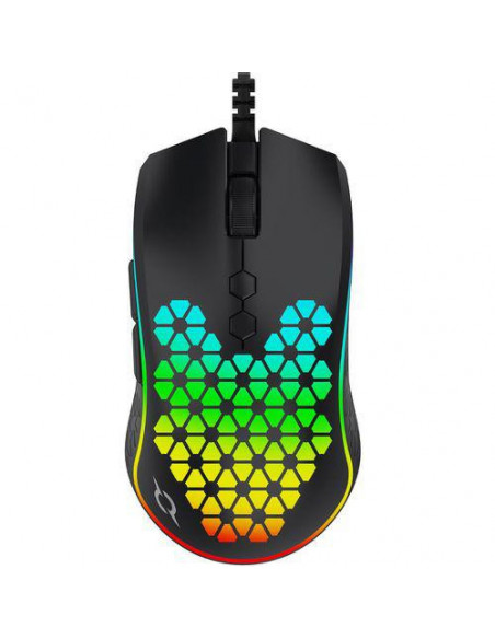 Mouse AQIRYS Polaris, cu fir, 7 butoane, interfata USB