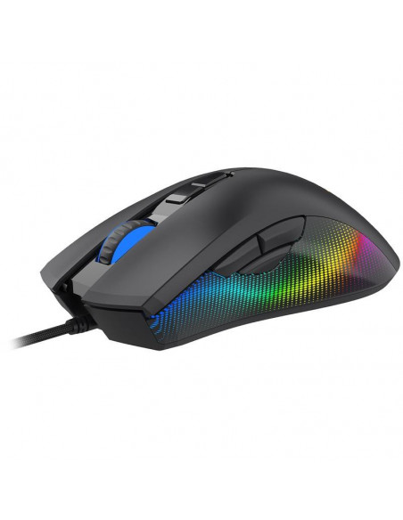Mouse AQIRYS Phoenix, cu fir, 8 butoane, interfata USB