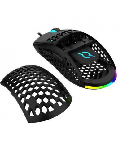 Mouse AQIRYS Doradus, cu fir, 6 butoane, interfata USB