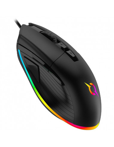 Mouse AQIRYS Acrux, cu fir, 8 butoane, interfata USB