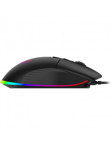 Mouse AQIRYS Acrux, cu fir, 8 butoane, interfata USB