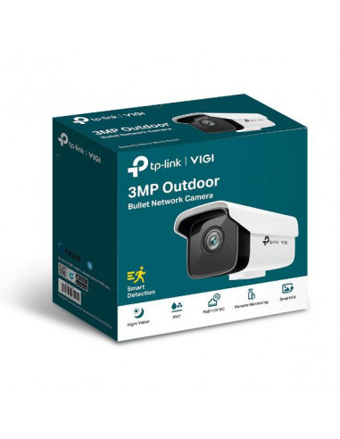TP-LINK VIGI 3MP Outdoor Bullet Network Camera, 1/2.8"