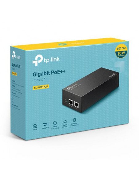 TP-Link, PoE++ Injector, TL-POE170S, Standarde si protocoale: