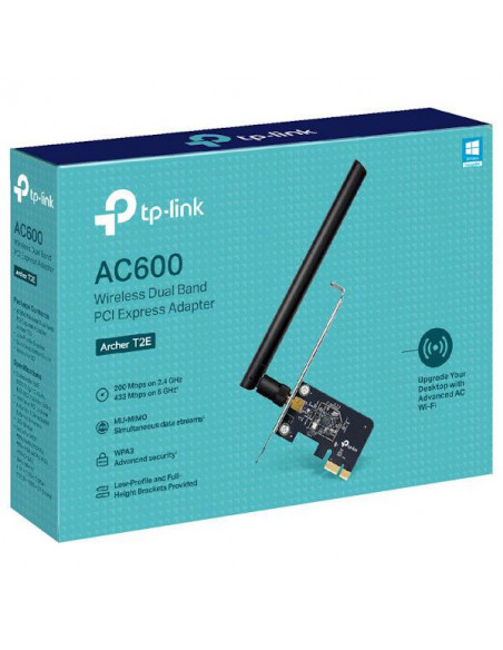 Placa de retea wireless TP-LINK Archer T2E, AC600, WiFI 5