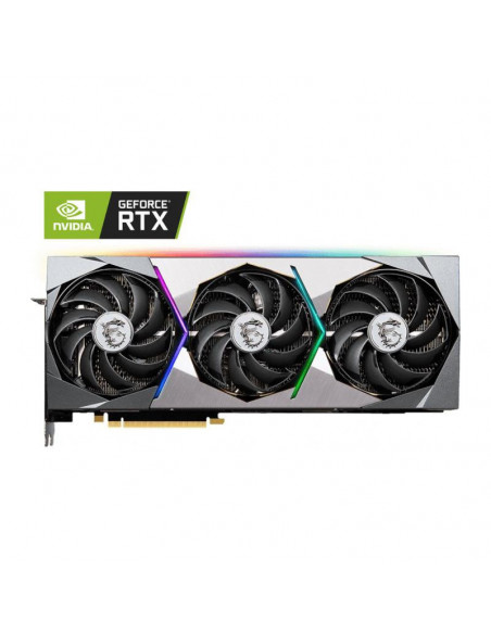 Placa video MSI GeForce RTX 3080 SUPRIM X LHR, 12GB GDDR6X