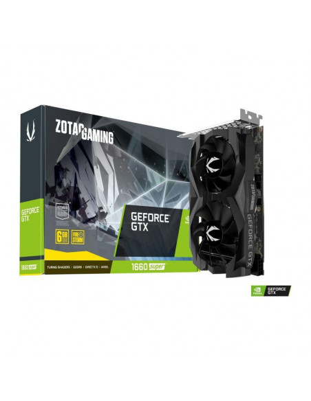 Placa video Zotac GeForce GTX 1660 SUPER Twin Fan, 6GB GDDR6