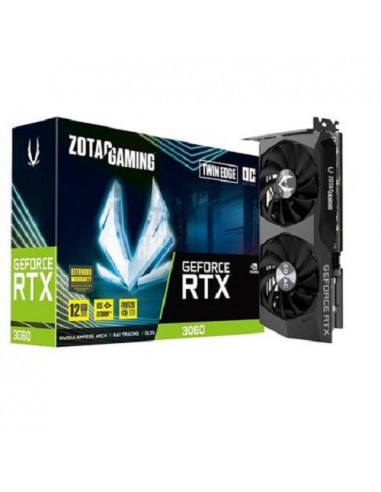 Placa video ZOTAC GeForce RTX 3060 Twin Edge OC, 12GB GDDR6