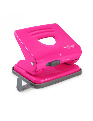 Perforator metalic Rapesco 825, 25 coli Roz electrizant,RP1360 Perforator metalic Rapesco 825, 25 coli Roz electrizant,RP1360