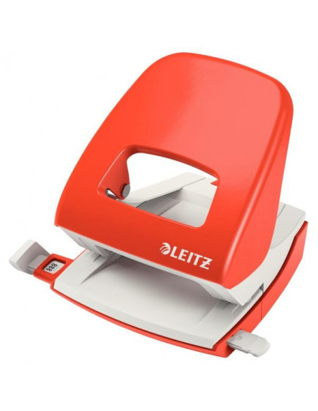 Perforator 30 Coli Model 5008 Leitz Rosu Deschis,LZ50080020