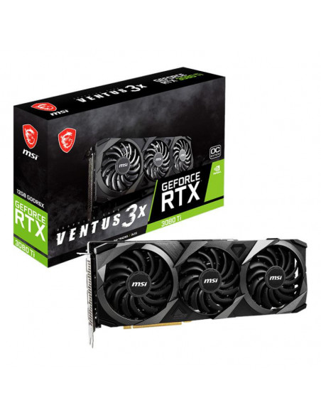 Placa video MSI GeForce RTX 3080 Ti VENTUS 3X OC 12GB GDDR6X
