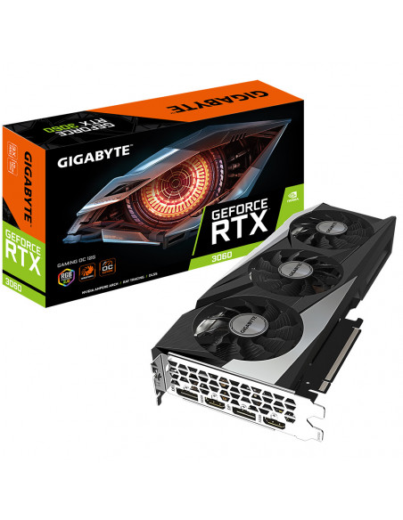Placa video GIGABYTE GeForce RTX 3060 GAMING OC LHR 12GB GDDR6