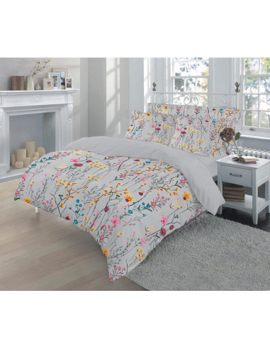 Lenjerie dubla BBC 4 pcs, 144TC AMI,HR-4BED144-AMI