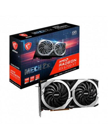 Placa video MSI Radeon RX 6700 XT MECH 2X 12G OC 912-V398-002 /