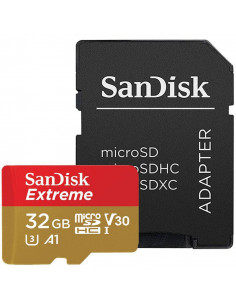 Card de memorie MicroSD SanDisk Extreme, 32GB, Adaptor SD