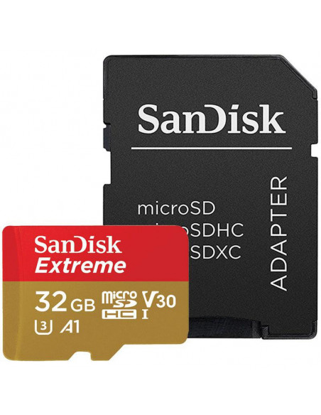 Card de memorie MicroSD SanDisk Extreme, 32GB, Adaptor SD