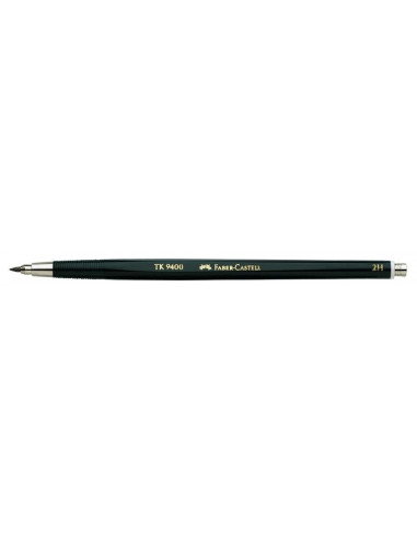 FC139406,Creion Mecanic Faber-Castell Tk 9400 2 mm 2H, Negru FC139406,Creion Mecanic Faber-Castell Tk 9400 2 mm 2H, Negru