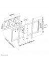 Suport TV de perete, Neomounts by Newstar LFD-W8000, Fix, 60"-
