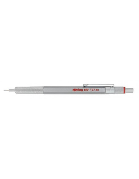 Creion Mecanic Rotring 0.7 mm Ro600 - Argintiu,RO1852308