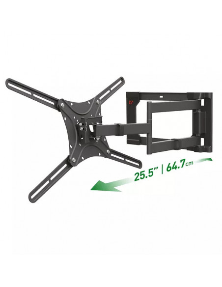 Suport TV de perete, Barkan 4400.B, Fix, 40"- 80", VESA 600 x