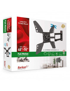 Suport TV de perete, Barkan 3400L.B, Fix, 32"- 70", VESA 400 x